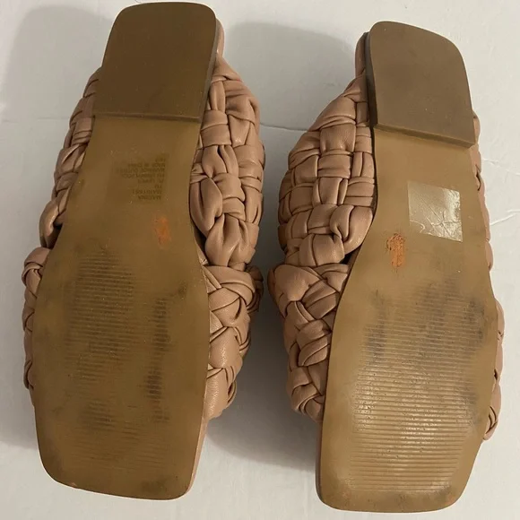 STEVE MADDEN Marina Sandals, Woven, Braided, Sz 7, Flats, Minimalist, Boho - Picture 11 of 14